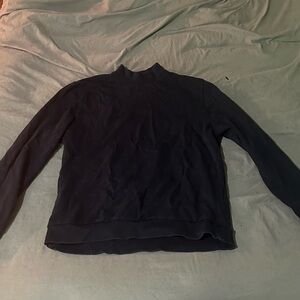 Mock neck sweater black